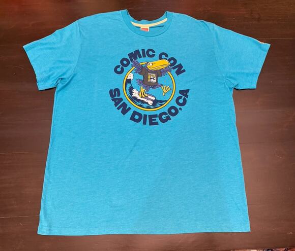 HOMAGE Other - NWT! Size [XXL] San Diego Comic Con SDCC Unisex Blue T-Shirt 2025 Official Merch